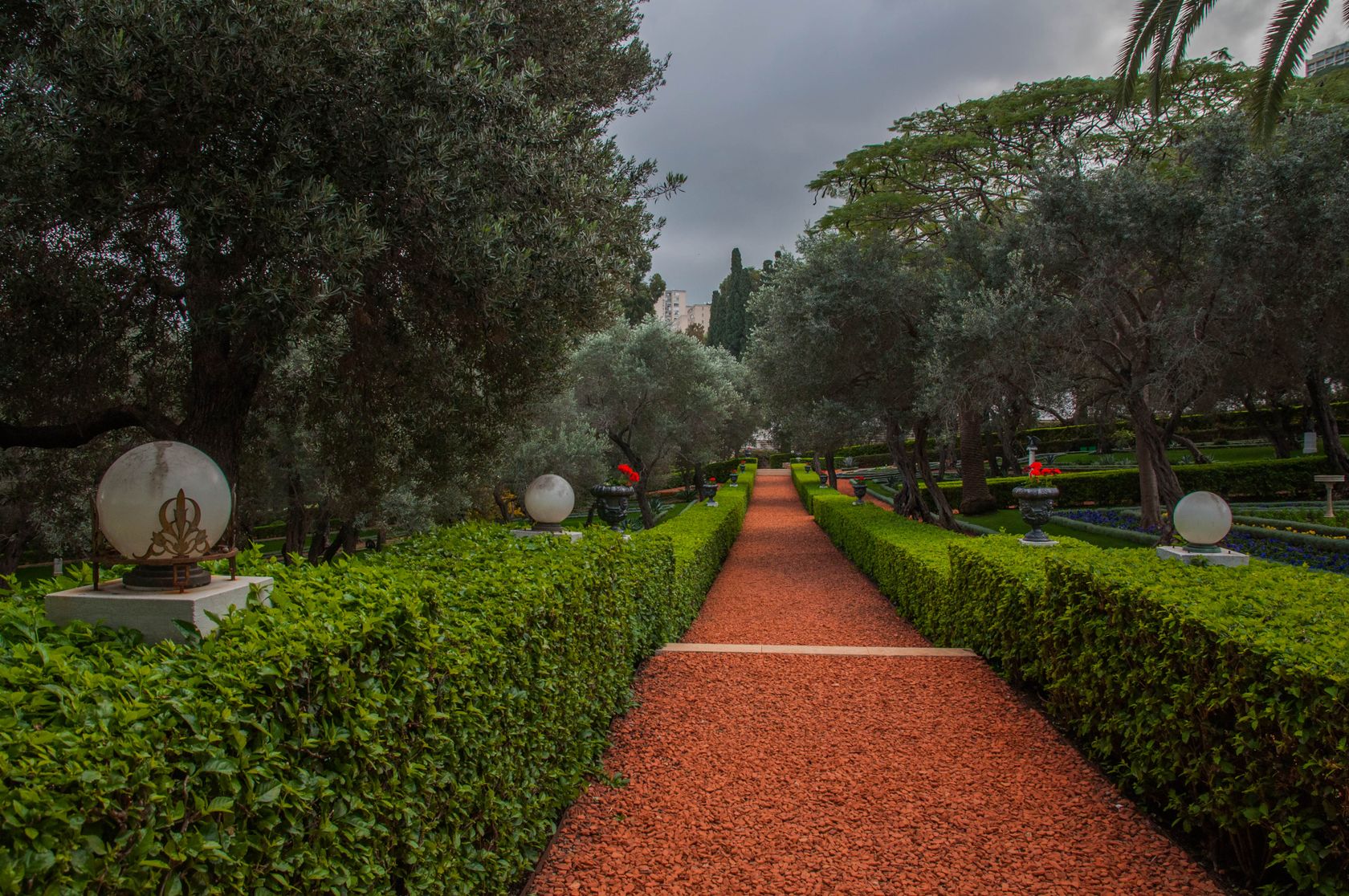 Бахайские сады в Хайфе самые красивые фото